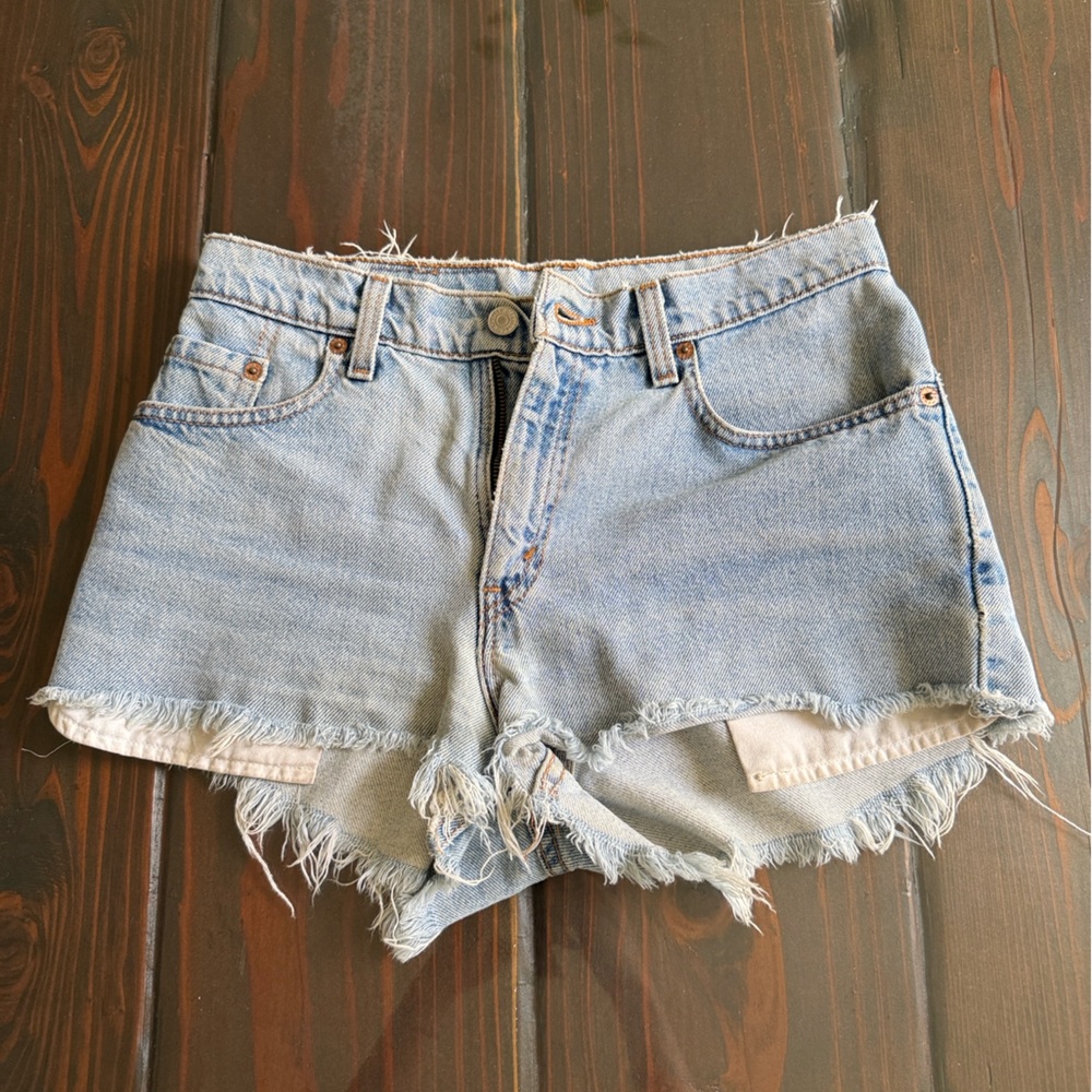 Levi's Light Blue Vintage Jean Shorts